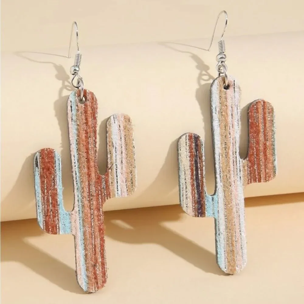 Cactus earrings